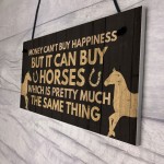 Novelty Horse Accessories Gifts For Girls Women Stable Door Sign