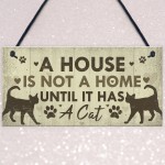 Novelty Cat Gifts For Home Gift For Cat Lovers Funny Animal Sign