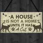 Novelty Cat Gifts For Home Gift For Cat Lovers Funny Animal Sign