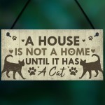 Novelty Cat Gifts For Home Gift For Cat Lovers Funny Animal Sign