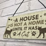 Novelty Cat Gifts For Home Gift For Cat Lovers Funny Animal Sign