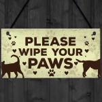 Animals Welcome Sign Hanging Plaque Dog Signs For Home Sign