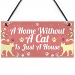 Cat Signs For Home Funny Cat Gift For Cat Lovers Novelty Decor