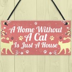 Cat Signs For Home Funny Cat Gift For Cat Lovers Novelty Decor
