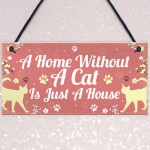 Cat Signs For Home Funny Cat Gift For Cat Lovers Novelty Decor