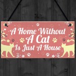 Cat Signs For Home Funny Cat Gift For Cat Lovers Novelty Decor