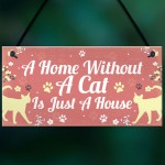 Cat Signs For Home Funny Cat Gift For Cat Lovers Novelty Decor