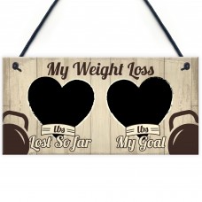 Weight Loss Countdown Chalkboard Sign Weight Watcher Slimming
