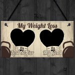 Weight Loss Countdown Chalkboard Sign Weight Watcher Slimming