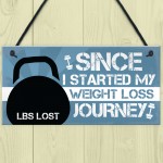 Weight Loss Journey Tracker Chalkboard Sign Weight Watchers Gift