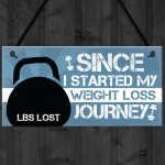 Weight Loss Journey Tracker Chalkboard Sign Weight Watchers Gift