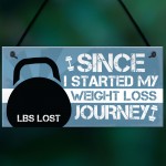 Weight Loss Journey Tracker Chalkboard Sign Weight Watchers Gift