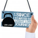 Weight Loss Journey Tracker Chalkboard Sign Weight Watchers Gift