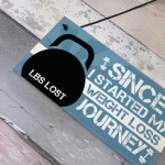 Weight Loss Journey Tracker Chalkboard Sign Weight Watchers Gift