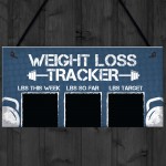 Chalkboard Weight Loss Countdown Tracker Sign Weight Watchers