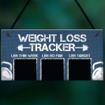 Chalkboard Weight Loss Countdown Tracker Sign Weight Watchers