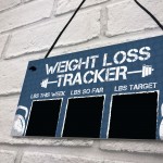 Chalkboard Weight Loss Countdown Tracker Sign Weight Watchers