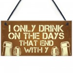 Novelty Bar Sign For Home Bar Funny Alcohol Gift Bar Pub Decor