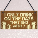 Novelty Bar Sign For Home Bar Funny Alcohol Gift Bar Pub Decor