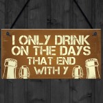 Novelty Bar Sign For Home Bar Funny Alcohol Gift Bar Pub Decor