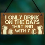 Novelty Bar Sign For Home Bar Funny Alcohol Gift Bar Pub Decor