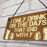 Novelty Bar Sign For Home Bar Funny Alcohol Gift Bar Pub Decor