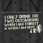 Funny Home Bar Signs And Plaques Alcohol Man Cave Gifts Sign 