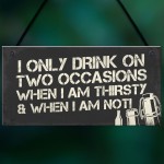 Funny Home Bar Signs And Plaques Alcohol Man Cave Gifts Sign 