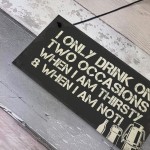 Funny Home Bar Signs And Plaques Alcohol Man Cave Gifts Sign 