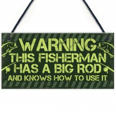 Funny Rude Gifts For Men Fishing Sign Fisherman Birthday Gifts