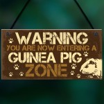 Beware Of The Guinea Pig Sign For Guinea Pig Lovers Pet Alert