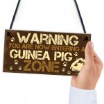 Beware Of The Guinea Pig Sign For Guinea Pig Lovers Pet Alert