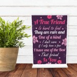 FRIENDSHIP Plaques Friendship Gift For Women Standing Sign 