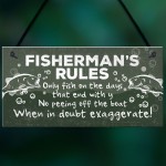 Funny Fishing Gift For Men Sign Fisherman Sign Gift For Dad Spn