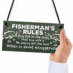 Funny Fishing Gift For Men Sign Fisherman Sign Gift For Dad Spn
