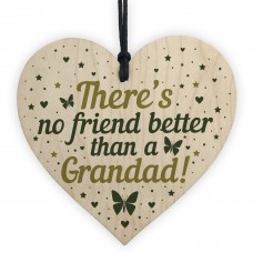 Grandad Birthday Gifts Heart Friendship Plaque Thank You Gift
