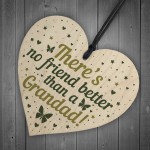 Grandad Birthday Gifts Heart Friendship Plaque Thank You Gift
