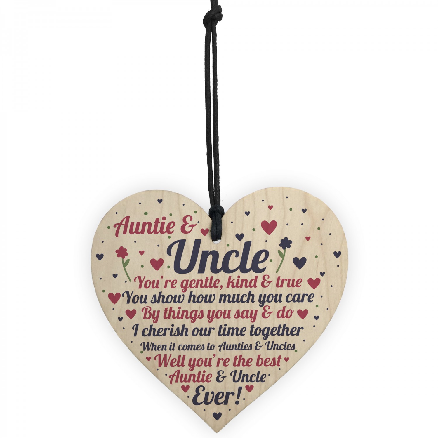 Aunt and uncle sales plaque