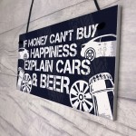 Beer Car Lover Gifts For Men Man Cave Garage Sign Birthday Gifts
