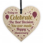 FUNNY 1st 2nd Anniversary Gift For Wife Husband Boyfriend Gifts