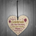 FUNNY 1st 2nd Anniversary Gift For Wife Husband Boyfriend Gifts