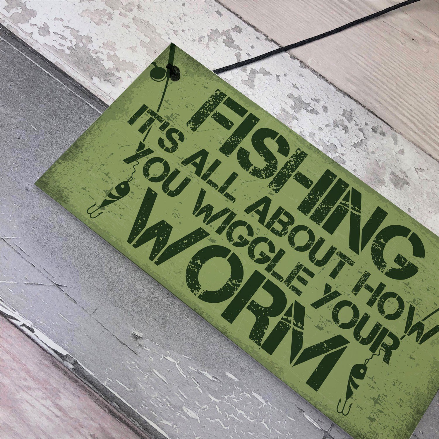 Gone Fishing Sign Plaque Funny Fishing Gifts For Men Man Cave Shed Garage  Plaque