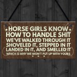 Horse Signs Funny Plaque Horse Sign For Bedroom Signs Gifts