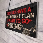 BIKE MOTORCYCLE Sign Hanging Plaque Gifts For Dad Grandad 