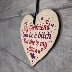 Funny ANNIVERSARY VALENTINES DAY Gift Wooden Heart Gifts