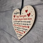 I Love You Plaque Heart Special Anniversary Valentines Day Gift