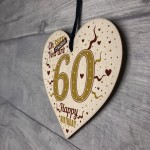 60th Birthday Gifts For Women 60th Birthday Gifts For Men Heart