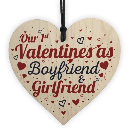 1st Valentines Card For Boyfriend Girlfriend First VALENTINES