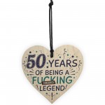 50th Birthday Funny Rude Gifts For Women Men Friend Brother Mum 