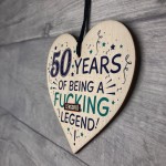 50th Birthday Funny Rude Gifts For Women Men Friend Brother Mum 